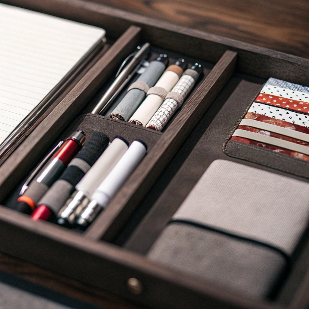 Candlefrcandlesi Creative Workspace With Curated Stationery Collection